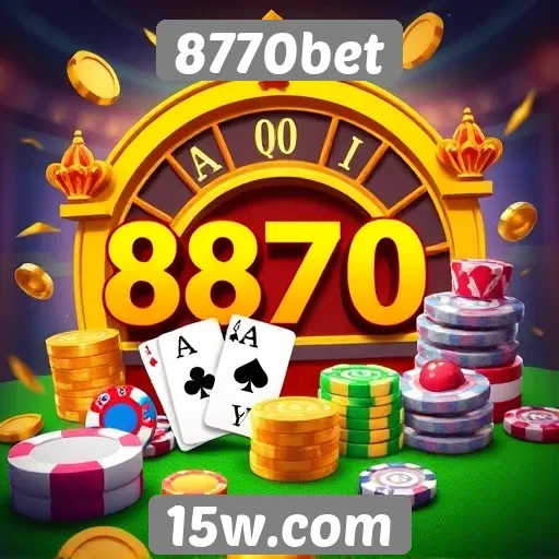 8770bet oferece ampla variedade de jogos de cassino