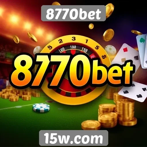 8770bet oferece variedade de jogos de cassino online