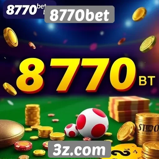 Promoções e bônus disponíveis no 8770bet